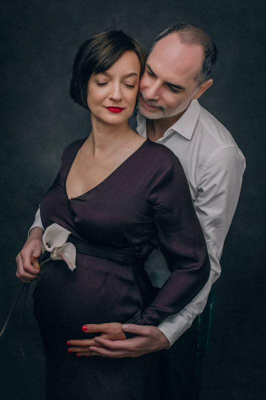 maternity shoot for couples paris