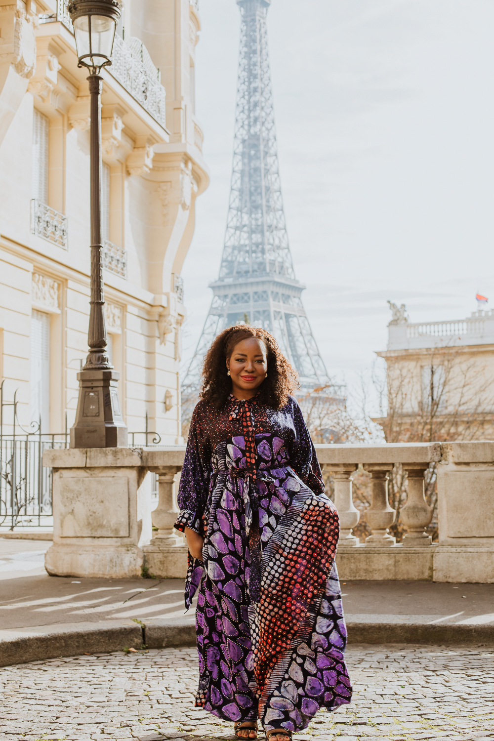 50th birthday photoshoot in Paris Eiffel Tower