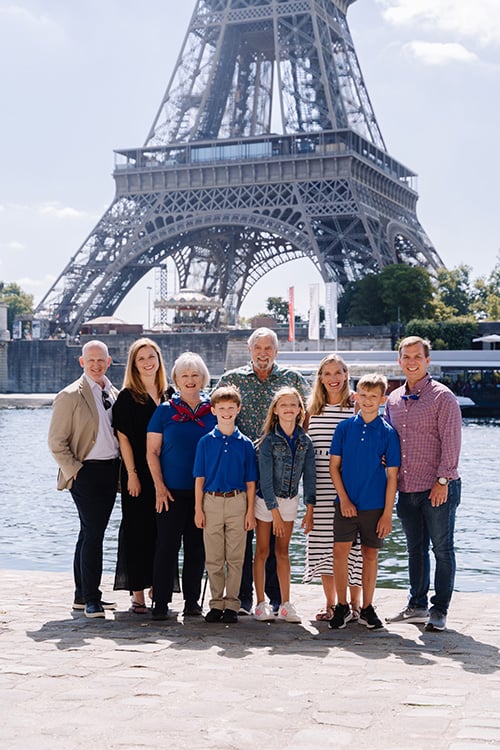 family photoshoot paris