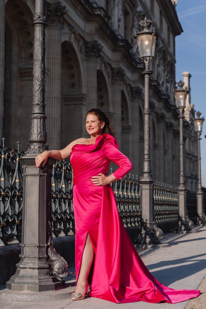 photographing Deborah Humble in Paris