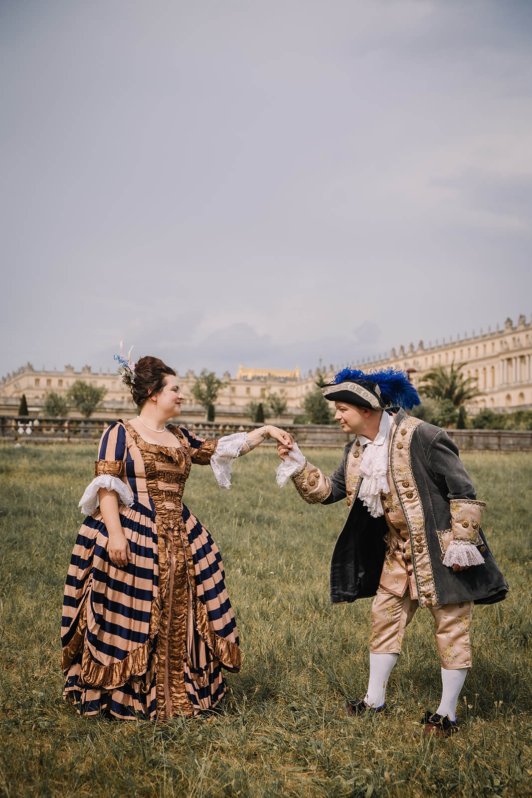 photographer for Masked Ball in Versailles, France