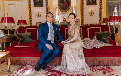 A photoshoot at Airelles Château de Versailles, Le Grand Contrôle